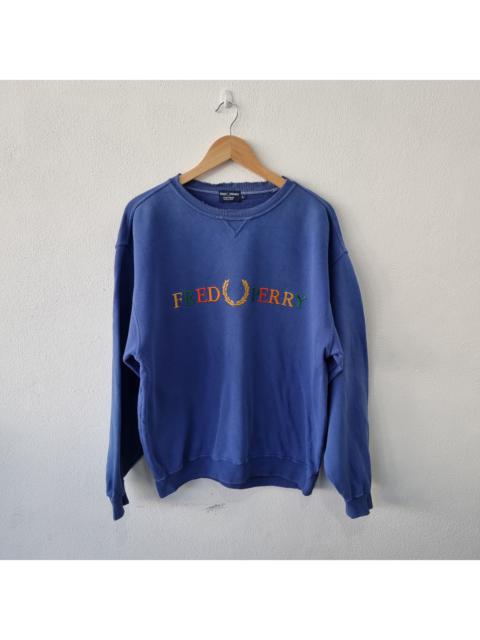 Other Designers Vintage rainbow logo freed perry ripped ringer style