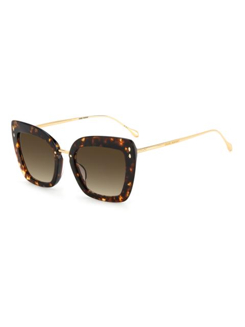 Isabel Marant Isabel Marant Ladies Golden Rectangular Sunglasses IM0083GS2IK