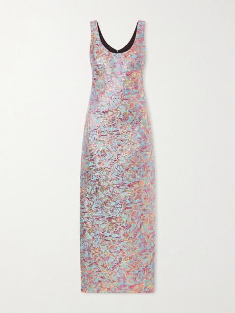 Dries Van Noten Brocade Maxi Dress
