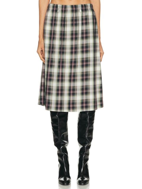 Acne Studios Izetta Check Skirt