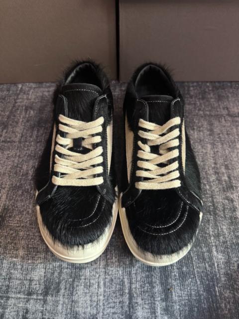 Rick Owens Rick Owens Fur Black Sneakers