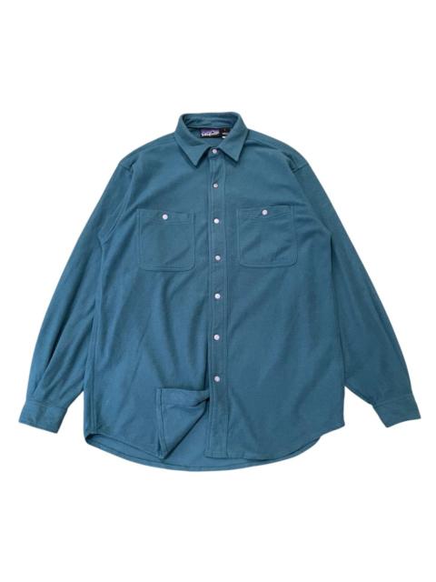 Patagonia Vintage Patagonia Snap-Front Fleece Shirt - Made in USA