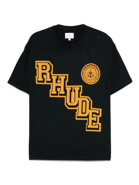 Rhude Rhude Collegiate Crest Tee