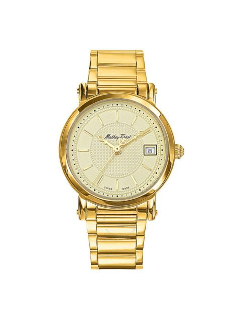 Other Designers Mathey-Tissot City Quartz Champagne Dial Men's Watch HB611251MPDI