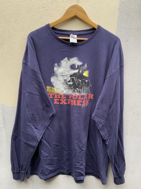 Other Designers Movie - Vintage The Polar Express Lon Sleeves shirt