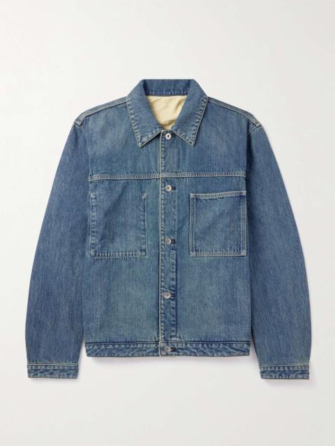 Logo-Appliquéd Denim Jacket