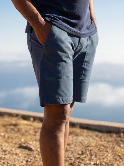 HIROSHI KATO The Scout 8" Denit® Fatigue Shorts - Dusty Blue