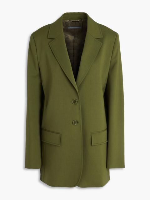 Other Designers Wool-blend twill blazer