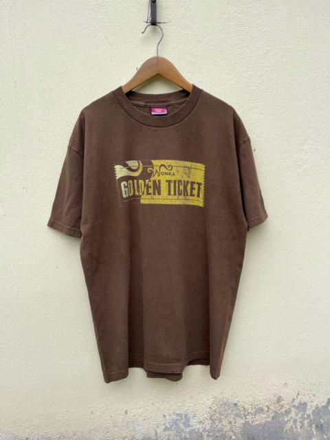 Other Designers Vintage × Warner Bros - Y2K Charlie & the choclate factory wonka golden tiket shirt