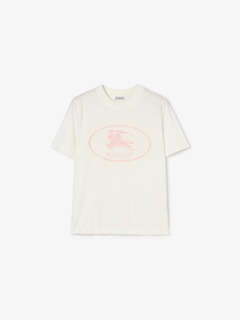 Burberry Burberry Knight Stamp T-shirt