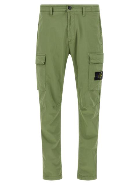 Stone Island Stone Island Men Logo Badge Cargo Pants