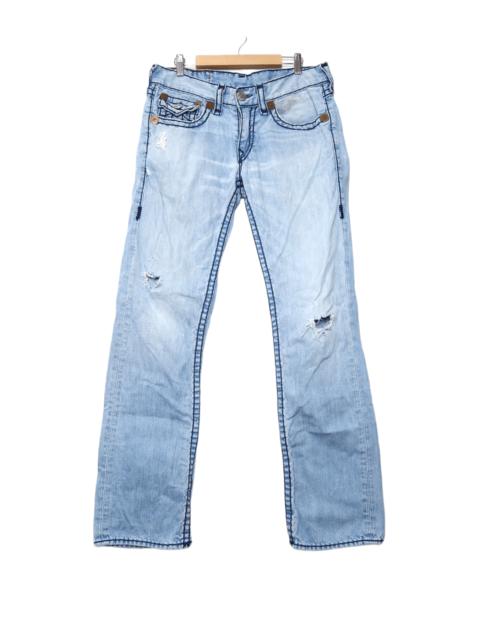 Other Designers Vintage True Religion Ricky Super Distressed Denim