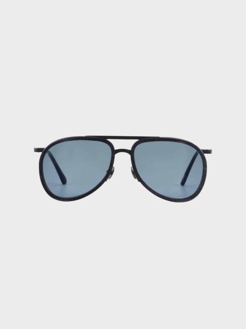 Vilebrequin Unisex Wood Sunglasses Solid - VBQ x Shelter