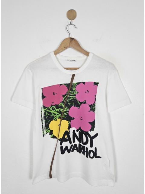 Comme Des Garçons Comme des Garcons CDG Andy Warhol flower shirt