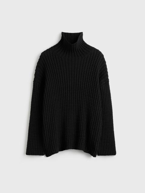 TOTEME Whipstitch knit black