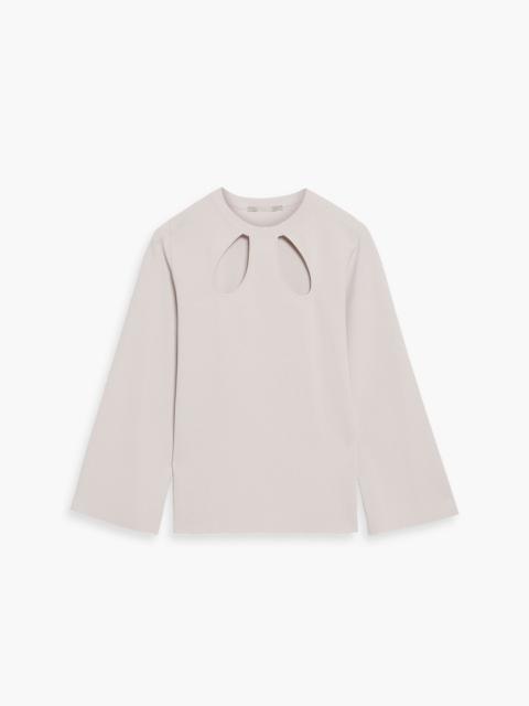 Stella McCartney Cutout stretch-knit top