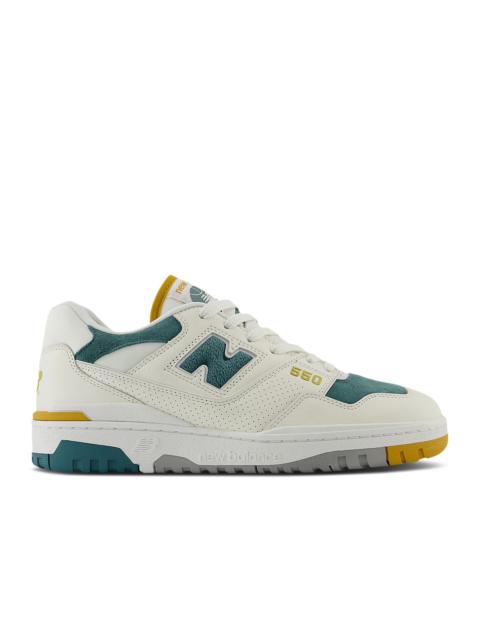 New Balance NEW BALANCE 550 'SUEDE TOE PACK - GREEN MUSTARD'