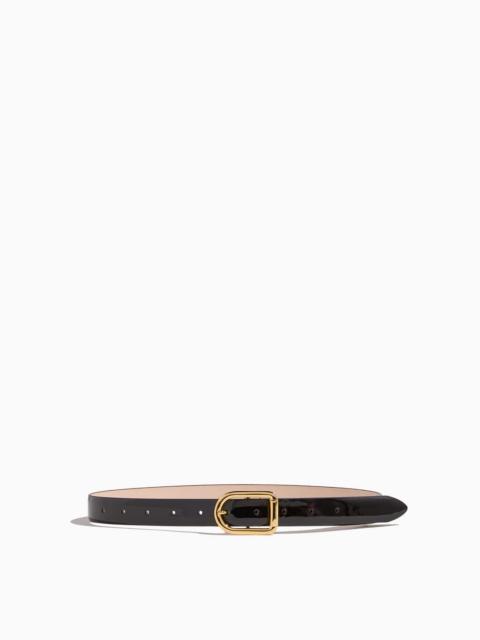 DÉHANCHE Mija Belt in Black Lacquer/Gold