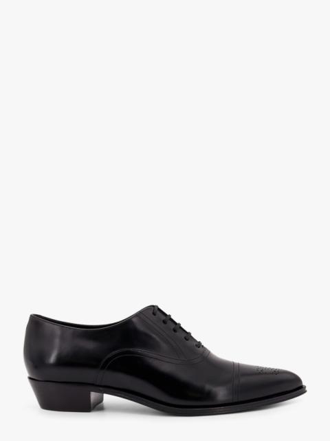 Celine Cadillac Oxford Leather Lace-Up Shoe