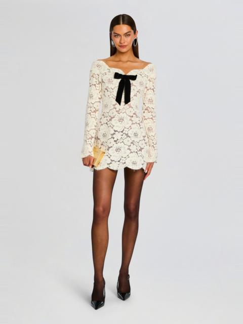 RETROFÊTE PERDITA LACE DRESS