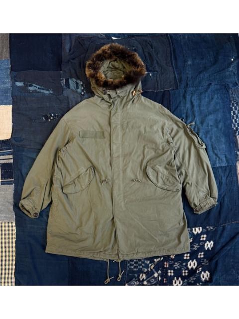 visvim visvim 24AW Five Fishtail Parka Wolf Fur Coat M65 Trench Coat