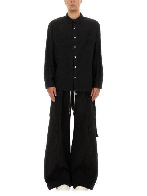 Rick Owens DRKSHDW Rick Owens Drkshdw Men "Jumbo Outershirt" Shirt