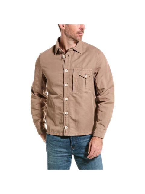 Brunello Cucinelli Linen-Blend Shirt Jacket