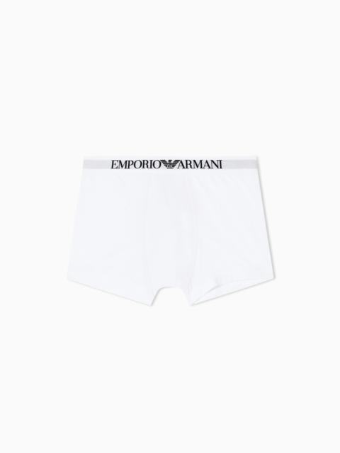 EMPORIO ARMANI STRETCH JERSEY BOXER BRIEFS