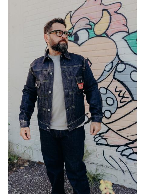 SUGAR CANE SC11953A  SUGAR CANE 14.25OZ TYPE II DENIM JACKET 1953 MODEL- INDIGO