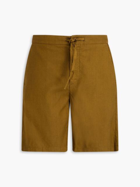 FRESCOBOL CARIOCA Sergio linen-blend drawstring shorts