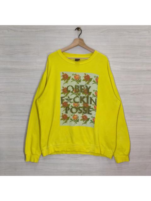 Other Designers Obey Crewneck Sweatshirt