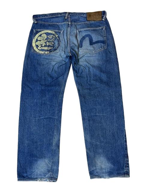 EVISU SICK🔥VINTAGE EVISU PARIS SIOTANI BROTHERS SELVEDGE JEANS