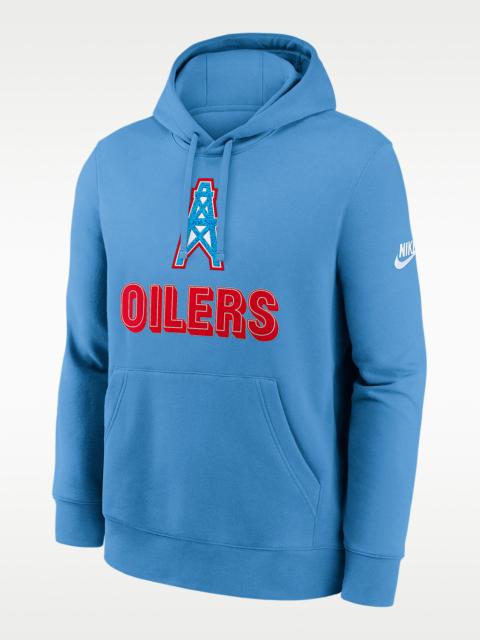 Nike Tennessee Titans Best Season Rewind Club Men's Nike NFL Pullover Hoodie