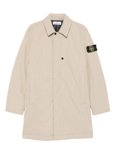 Stone Island patch-pocket coat