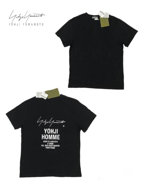 NeW Old Stock‼️Yohji Yamamoto Pour Home Staff Tee