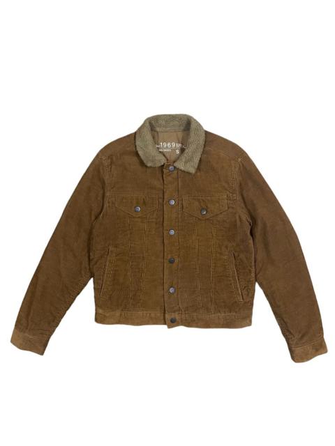 Other Designers Archival Clothing - Vintage Gap Corduroy Jacket with Sherpa