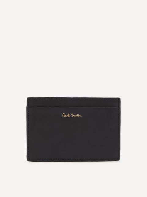 Paul Smith Signature Stripe Leather Card Holder