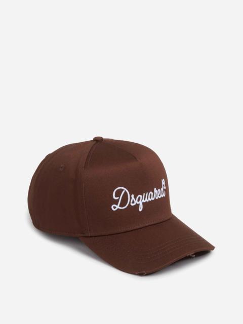 DSQUARED2 EMBROIDERED LOGO CAP
