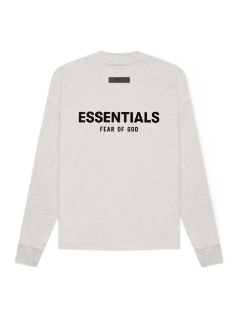 ESSENTIALS Fear of God Essentials SS22 Long Sleeves T-Shirt 'Light Oatmeal' FOG-SS22-414