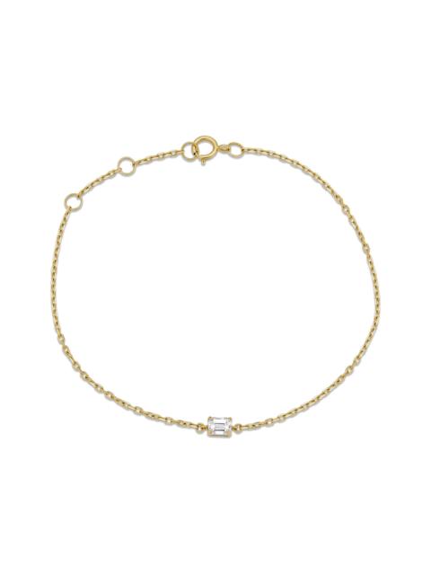 STONE AND STRAND LAB-Created Diamond Mirror Bracelet