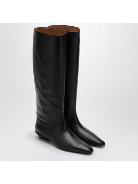 Paris Texas Bettina black leather boot