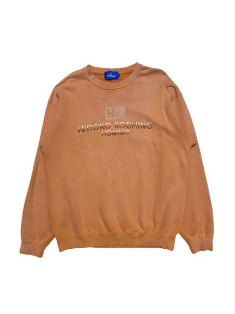Other Designers Designer - Hiroko Koshino Homme Embroidered Crewneck