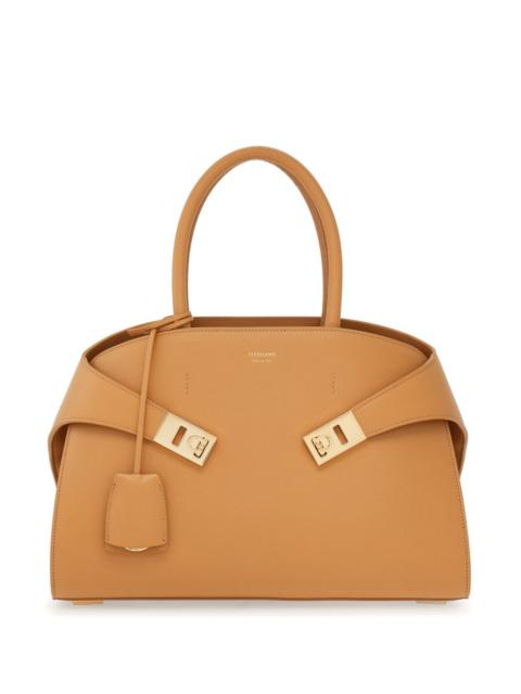 FERRAGAMO Ferragamo Women Hug Small Leahter Tote Bag