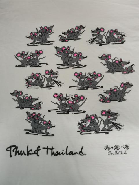 Other Designers Vintage - 🔥RARE🔥 Vintage Phuket Thailand 3 Some Mouse Tee Sex Porn