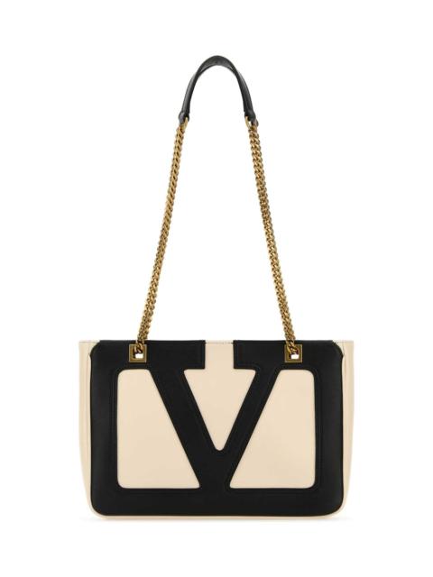 Ivory Nappa Leather Small Viva Superstar Shoulder Bag