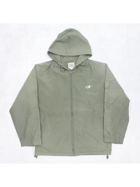 Other Designers Vintage 90s VISION STREET WEAR Mini Logo Embroidered Windbreaker Hoodie Jacket