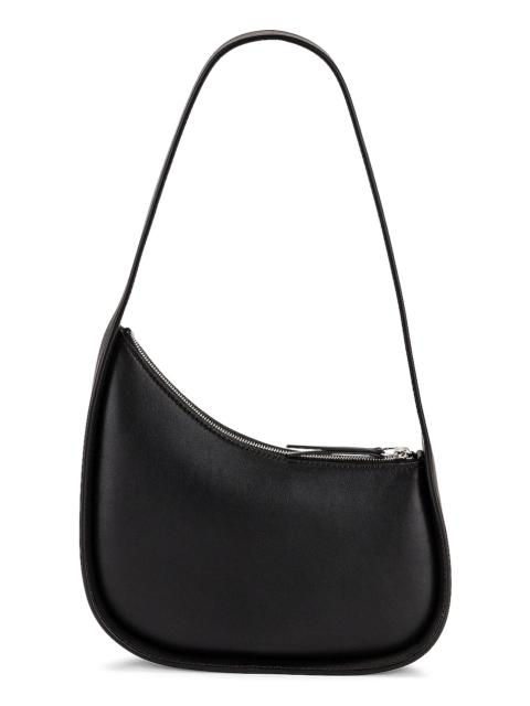 The Row Leather Half Moon Bag