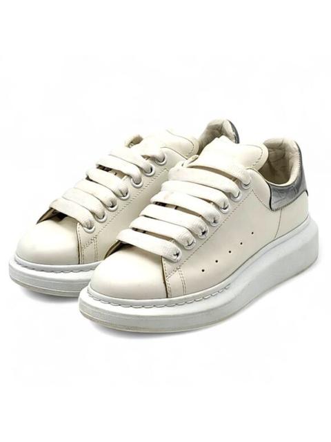 Alexander McQueen Alexander McQueen Oversized Leather Sneakers White EU 37 US 6.5 - Preowned $760