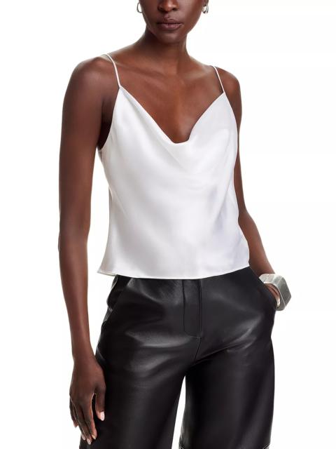 L'AGENCE Calista Silk Cowl Neck Camisole