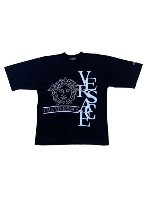 VERSACE Rare.. Versace Medusa Embroidered T Shirt